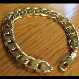 My new 14k gold bracelet 15mm not for sale